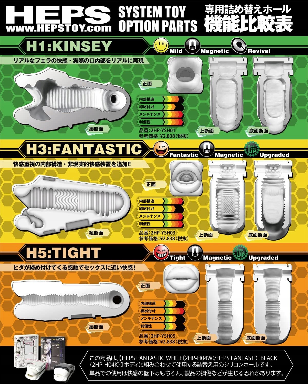 レビュー高評価アイテム特集｜ファッション通販 do wkład Hole Kinsey H1 heps (4560428642931 fantastic. その他