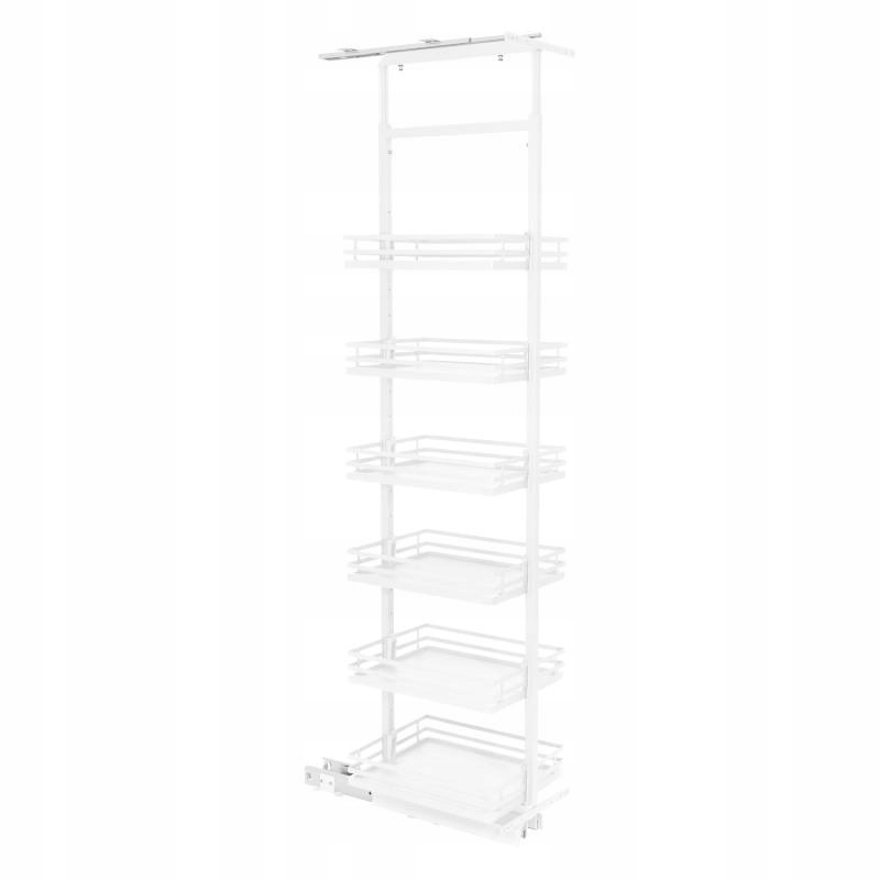 Kosz Cargo Maxi 30 Do Szafki 30cm Biały Pełne Dno Domyk 6P 1850-2200mm Amix