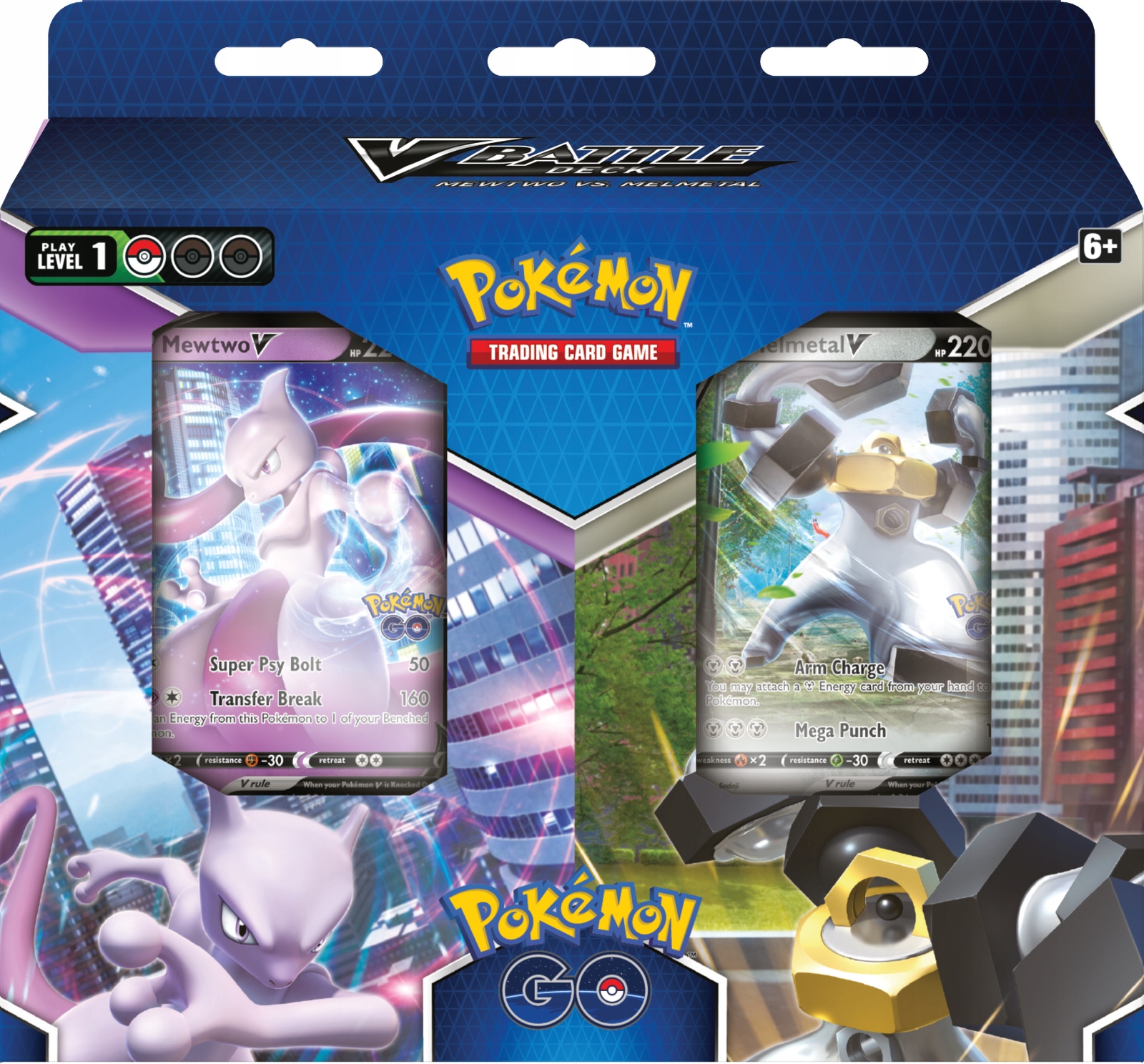 Pokémon TCG Pokémon GO Mewtwo V Battle Deck (60 Cartas, Rea - Pokemon -  Deck de Cartas - Magazine Luiza