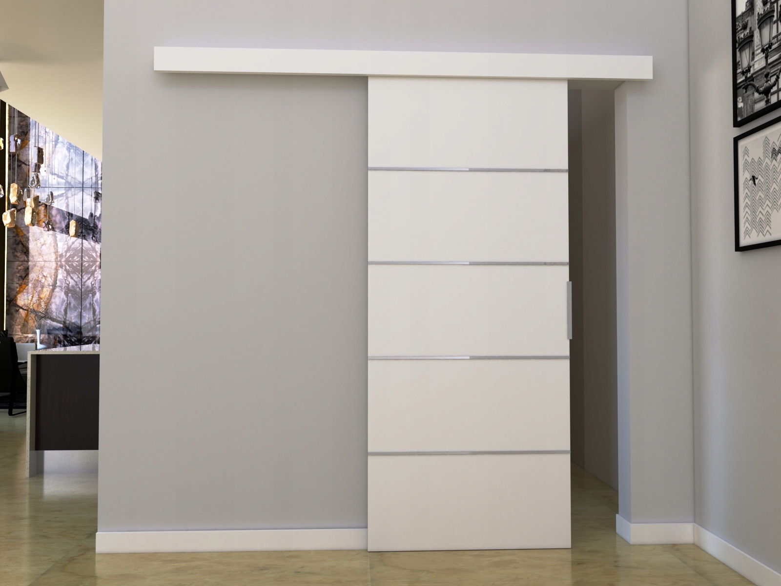 Drzwi przesuwne MODEL B96