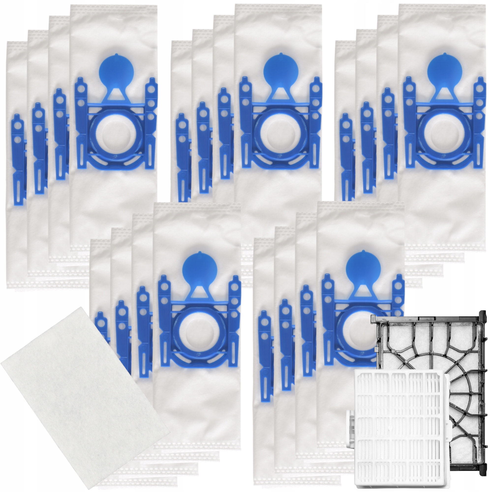 20 x syntetické sáčky pro Bosch GL-30 ProPower 2.0 sada filtrů