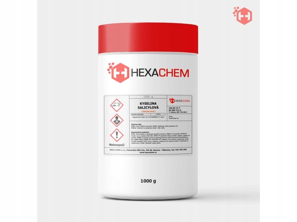 Kyselina salicylová pro analýzu (p.a.) 1000 g