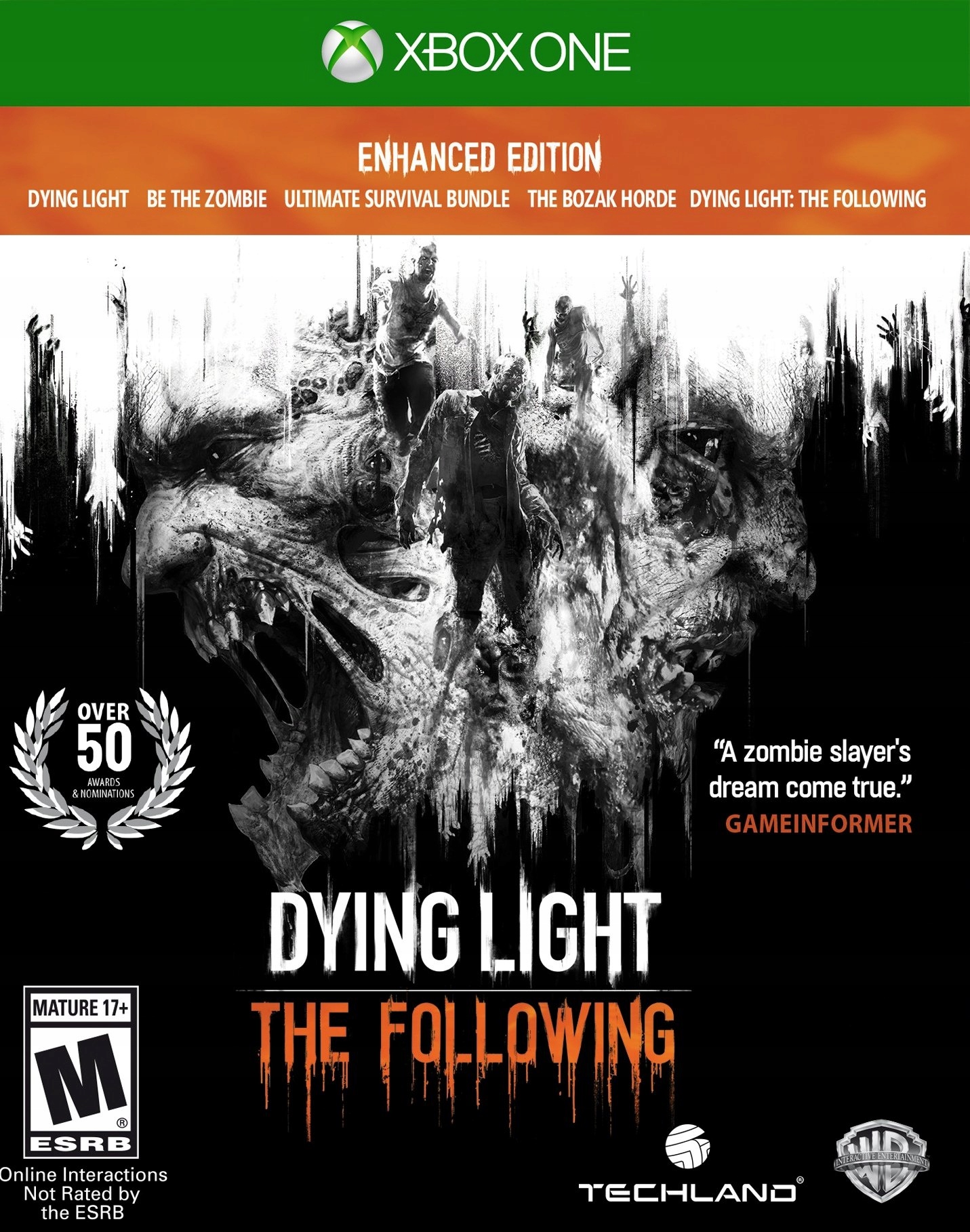 DYING LIGHT THE FOLLOWING ENHANCED XBOX KLUCZ
