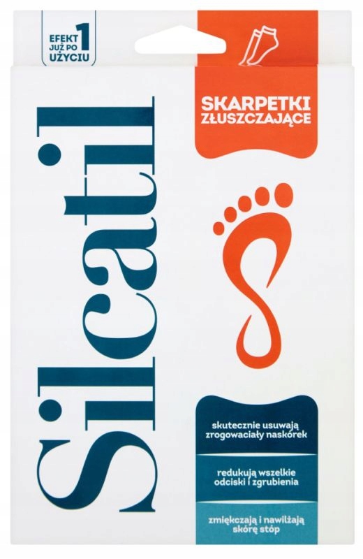 

Silcatil Skarpetki Złuszczające Do Stóp 1 Para