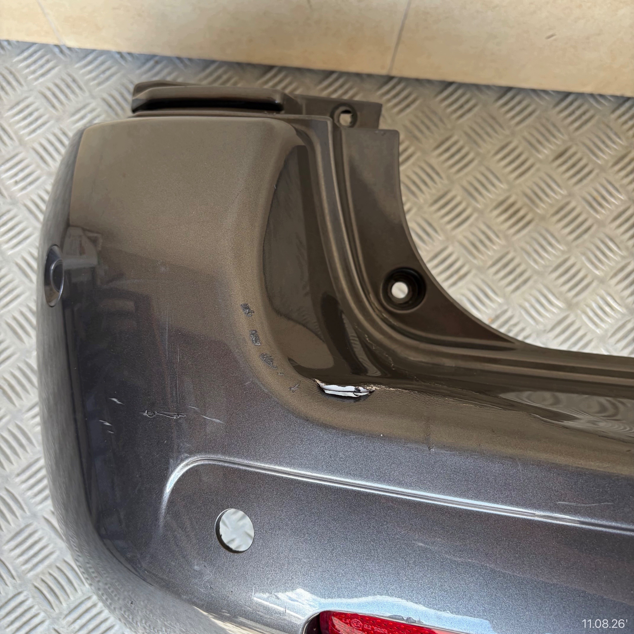 bumper rear complete PEUGEOT TRAVELLER 2016 ROK 6 PDC