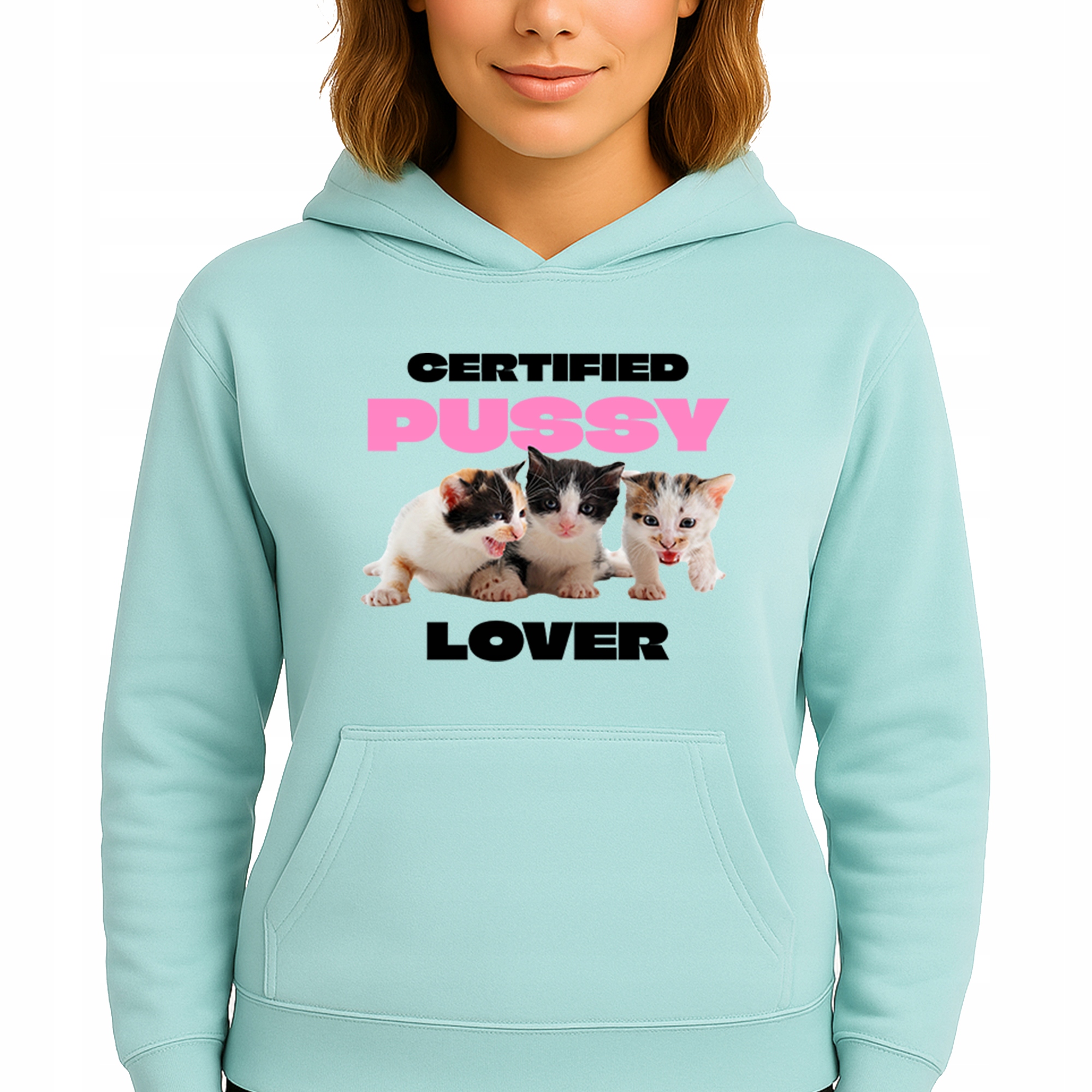 Mikina Mátová Hoodie S Kapucí Bavlněná Módní Lover Vel S