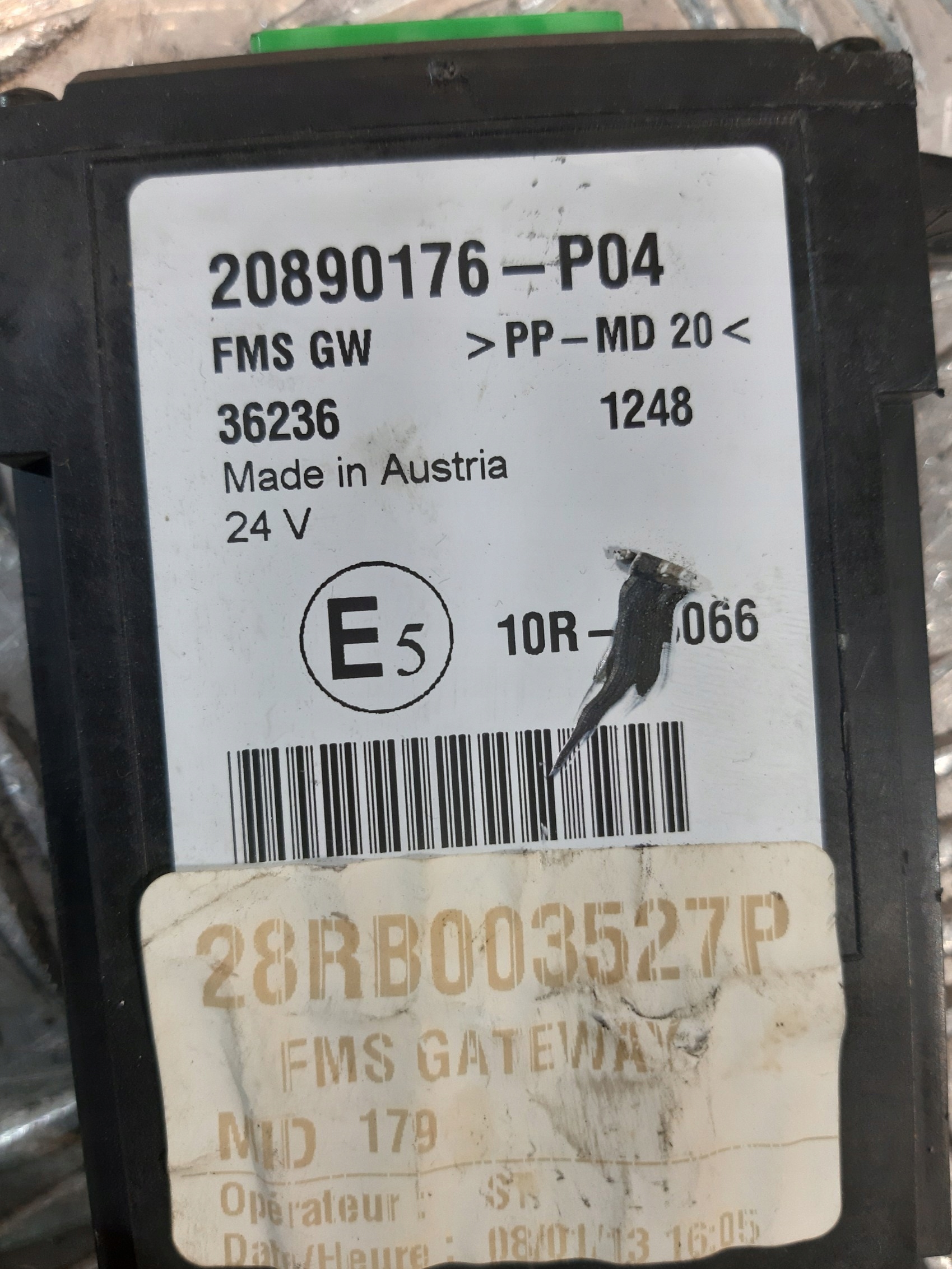 module control unit FMS RENAULT PREMIUM DXI 20890176-P04