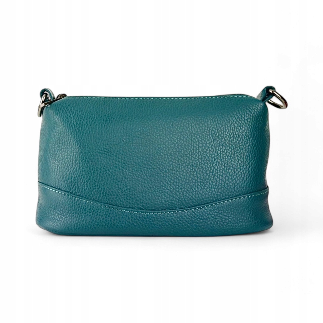 Lícová kabelka z přírodní kůže Oasi mořské vlny