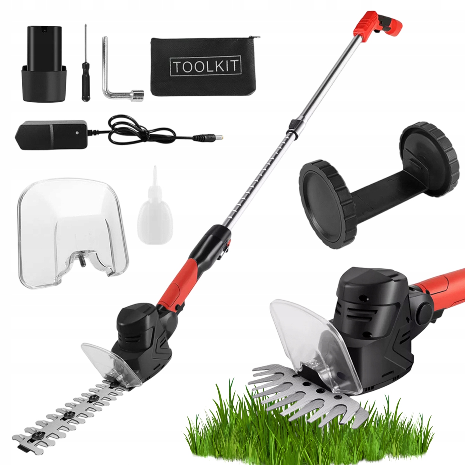 Akumulátorové Nůžky Zahradní Nůžky Na Zastřihování Trávy A Keřů 2 Nože