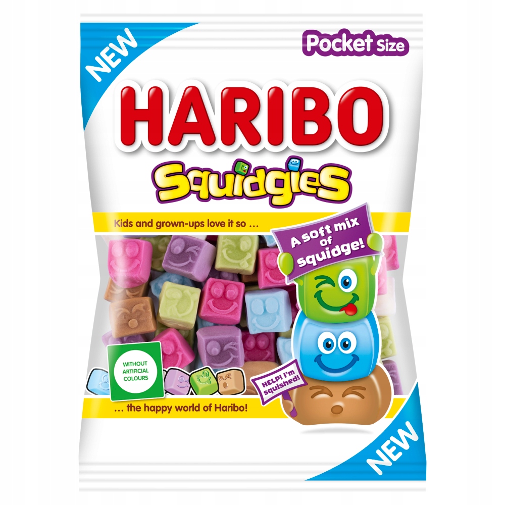 26 Sztuk Haribo Żelki 80G Squidgies