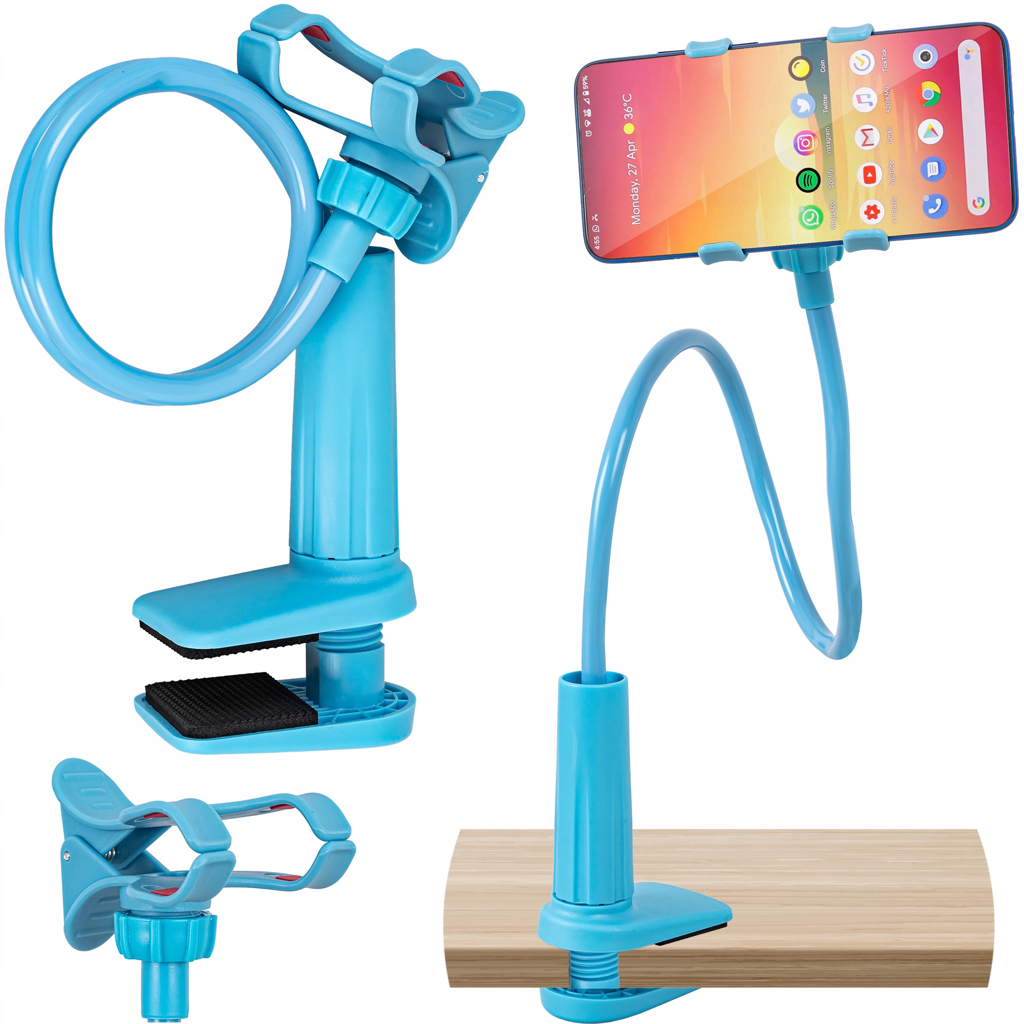 

Giętki Elastyczny Statyw Uchwyt Na Telefon Stojak