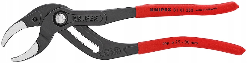 Kleště na sanitární sifony a konektory 250 mm Knipex (81 01 250) Knipex