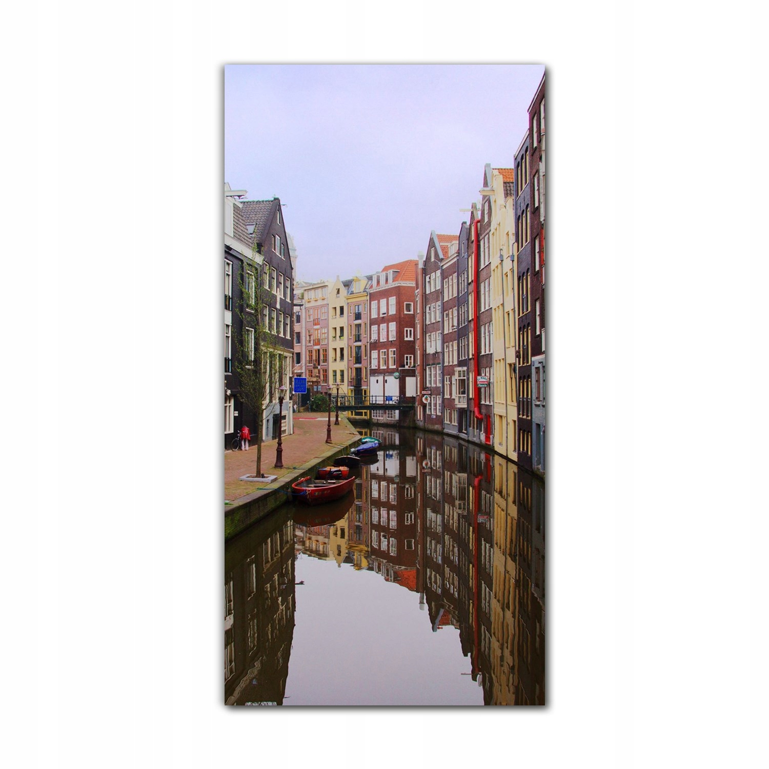 

Foto szklane do sypialni 70x140 Miasto Amsterdam
