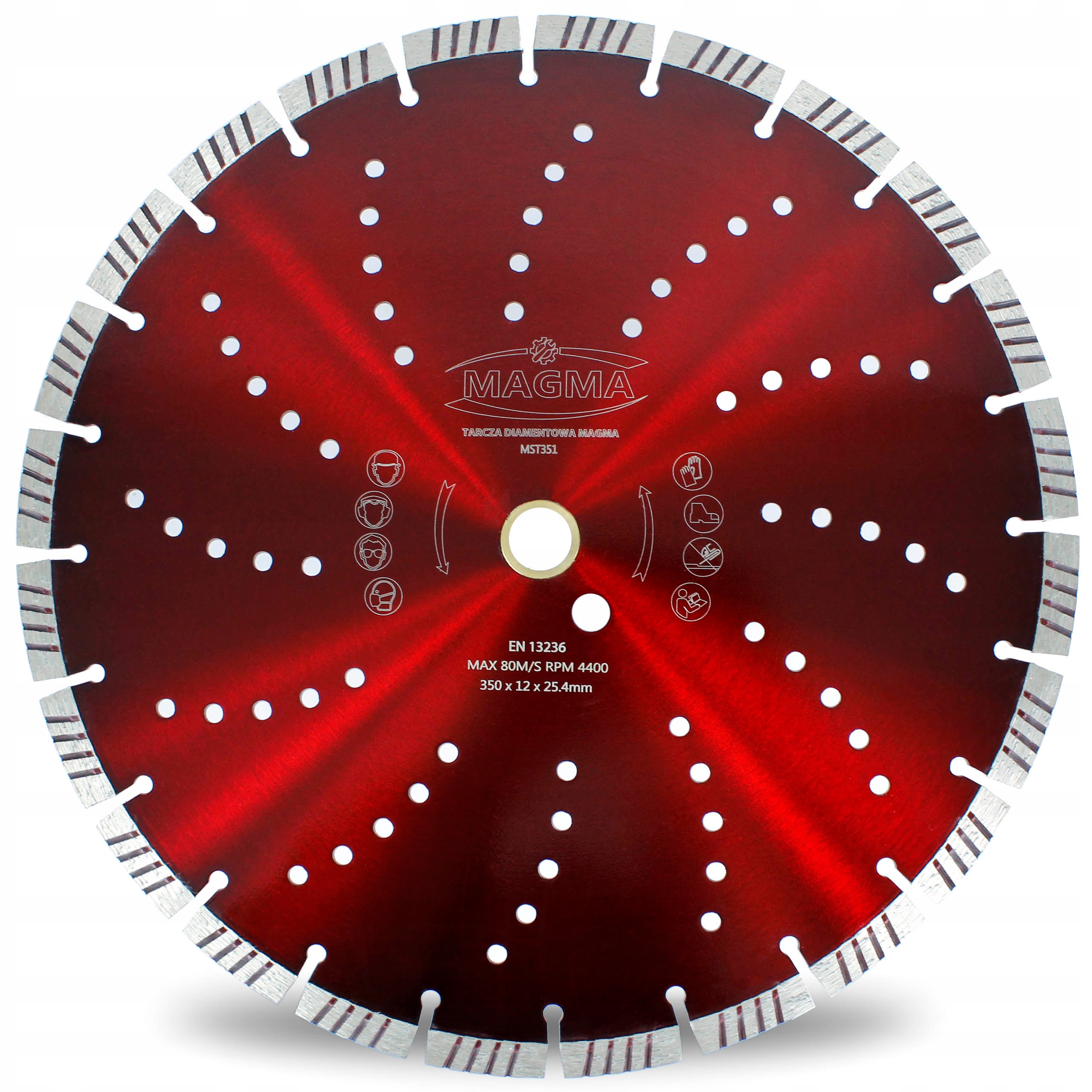 Diamantový Kotouč 350/25,4 T12 Granit Železobeton