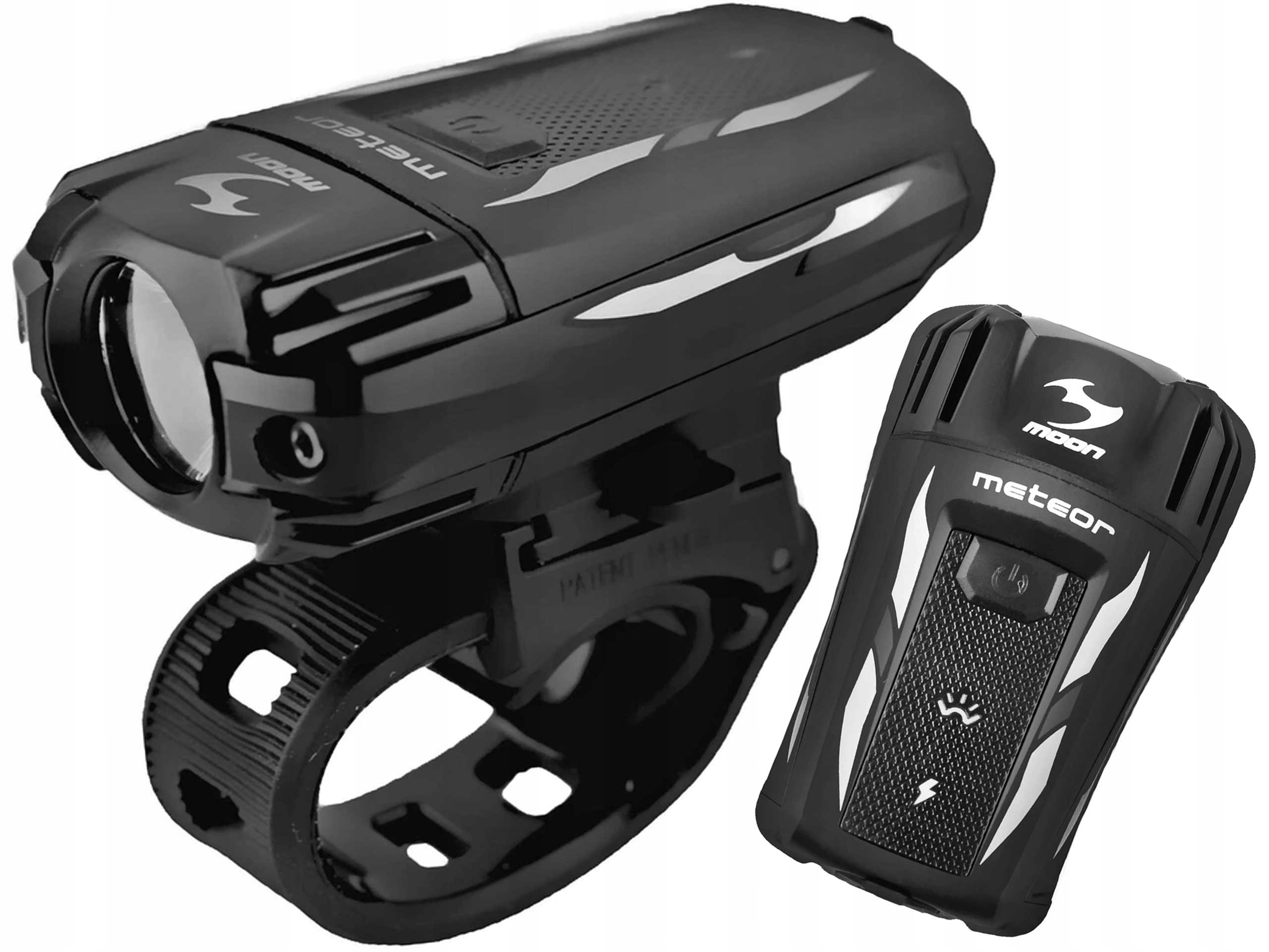 

Lampka Rowerowa Przód Moon Meteor C3 400LM Usb