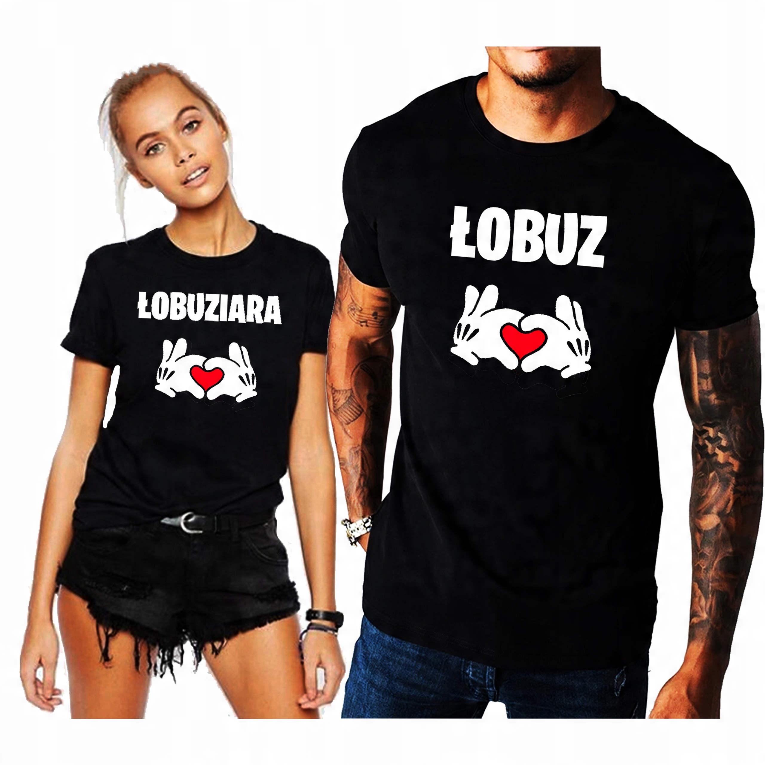 

Koszulki T-shirt dla par damska / męska XXL