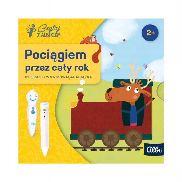 Czytaj z Albikiem Pociągiem przez cały rok NOWOŚĆ' 24 Wydawnictwo Albi