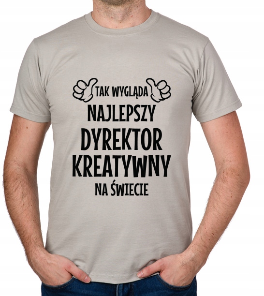 

koszulka Najlepszy Dyrektor Kreatywny prezent