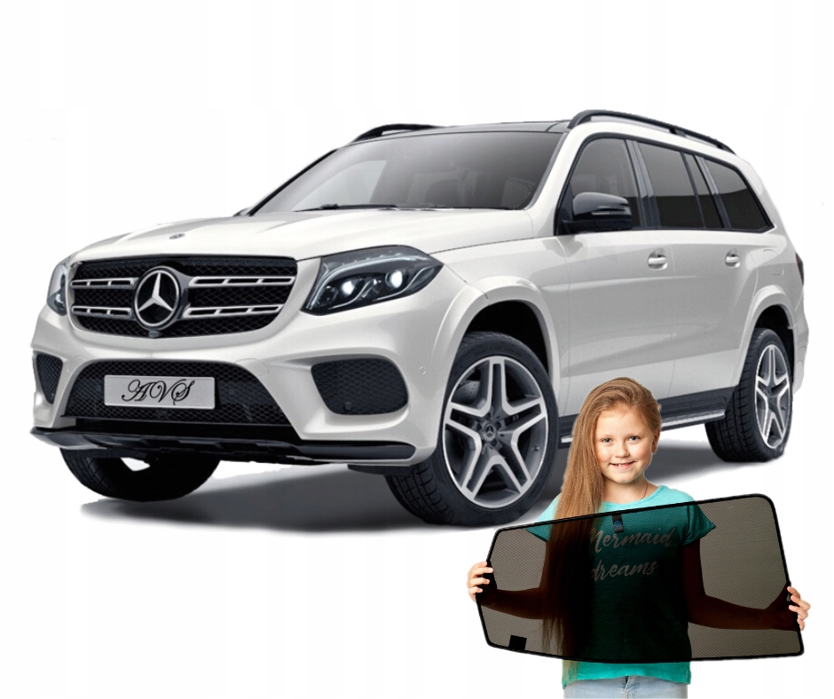 Záclony na magnetech Mercedes-Benz Gls I 1 X166