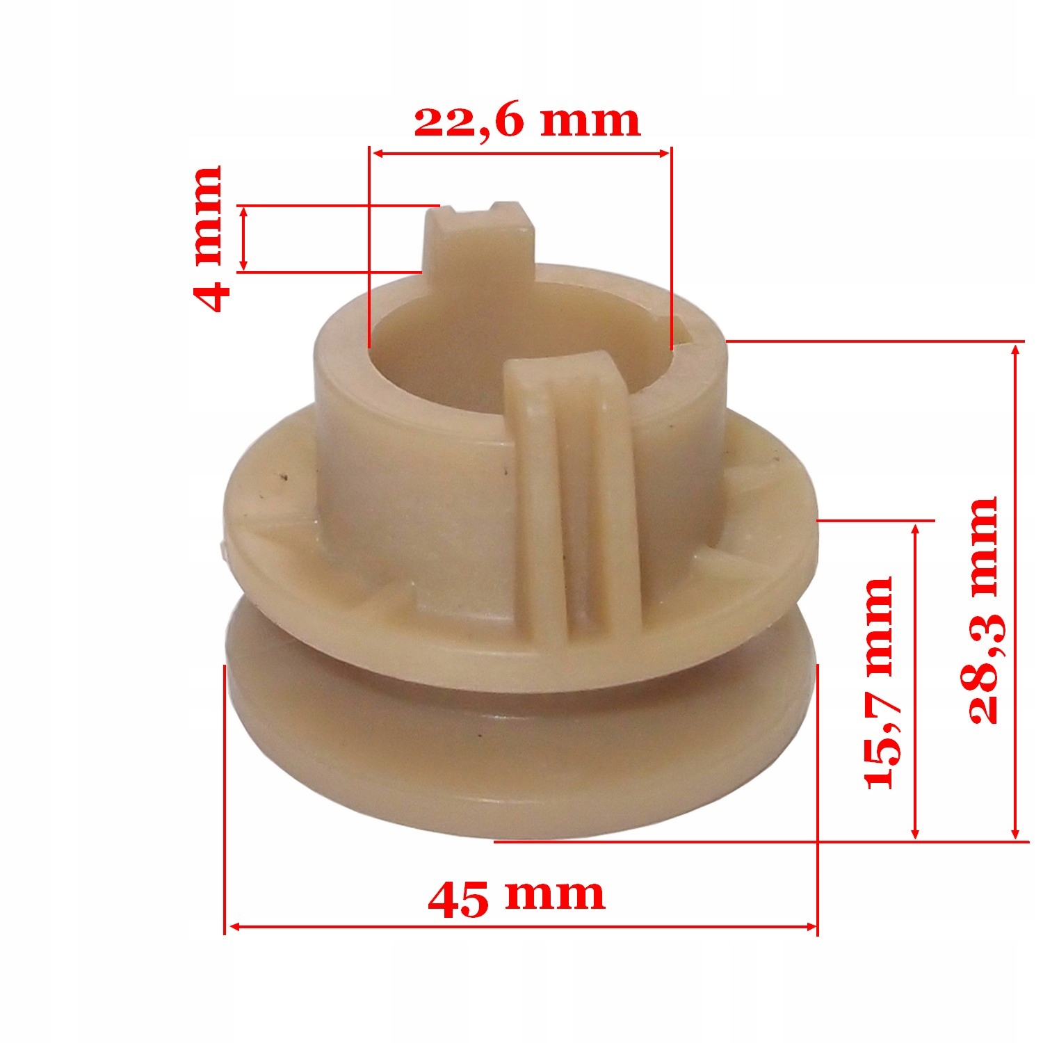KOŁO PASOWE NAPĘDOWE NA WAŁ KOSIARKI HKS 846NL