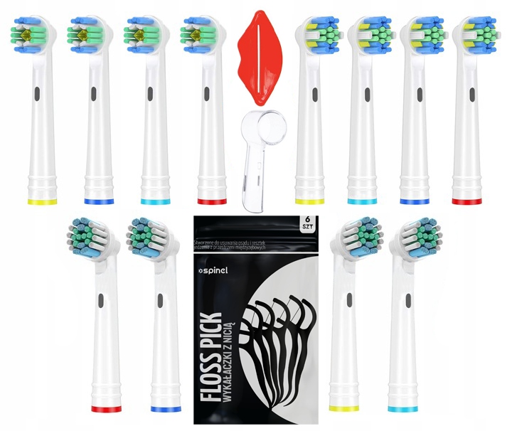 

Końcówki Do Szczoteczki Elektrycznej Oral-b 12 szt