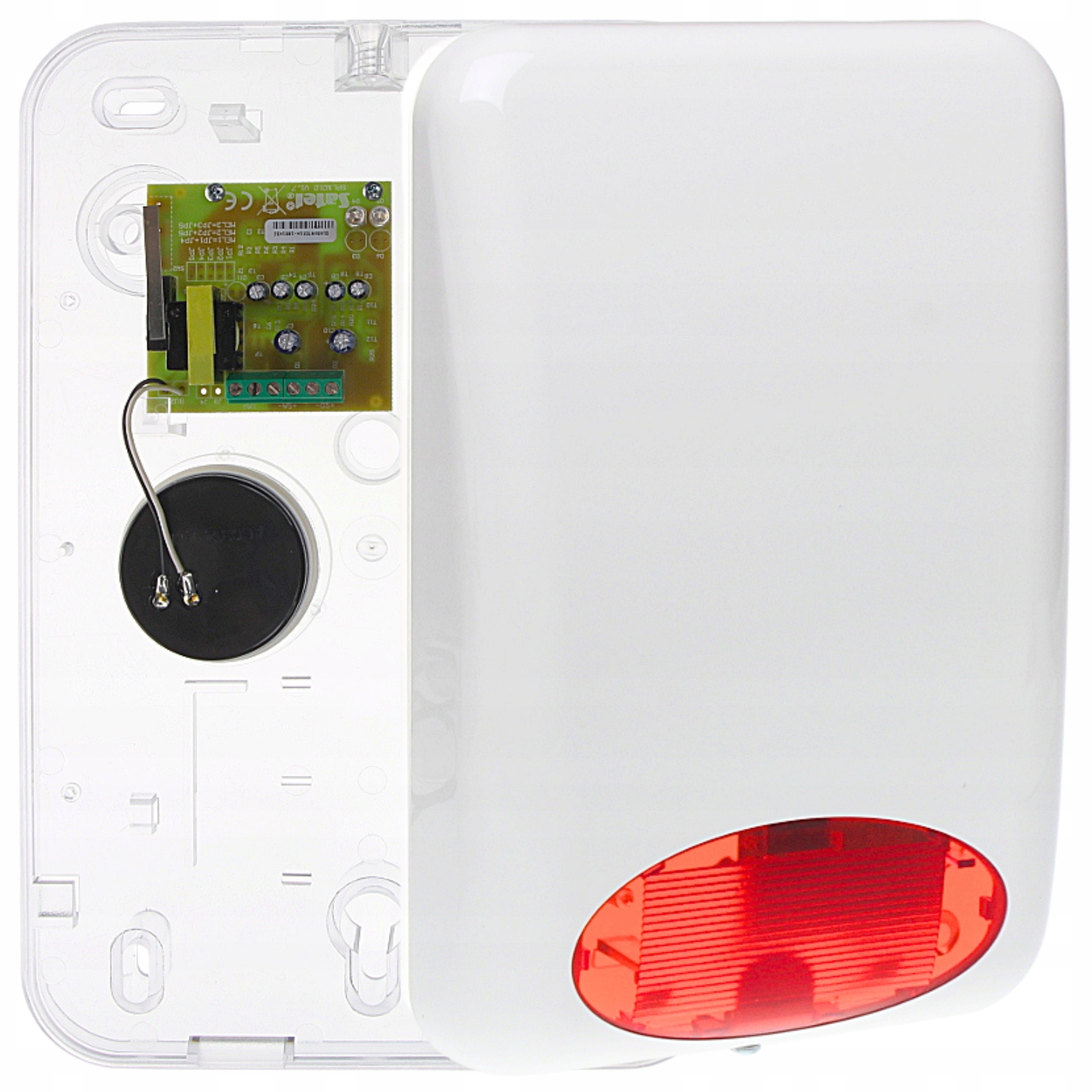 Sygnalizator zewnętrzny Satel SPL-5010 R optyczno-akustyczny czerwony Led