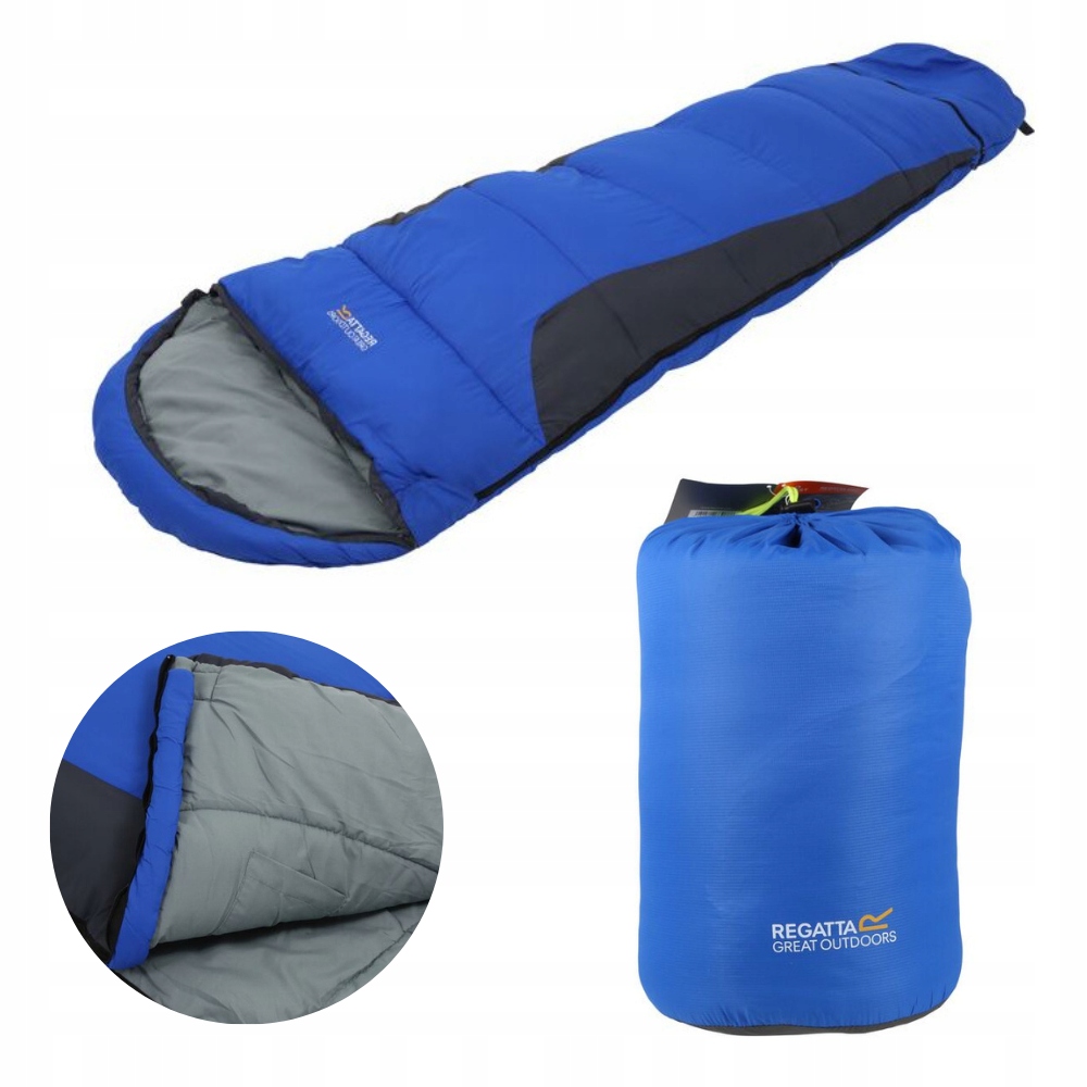 Śpiwór mumia Regatta Hilo Boost RCE215 4B8 70x195 cm regulowana długość
