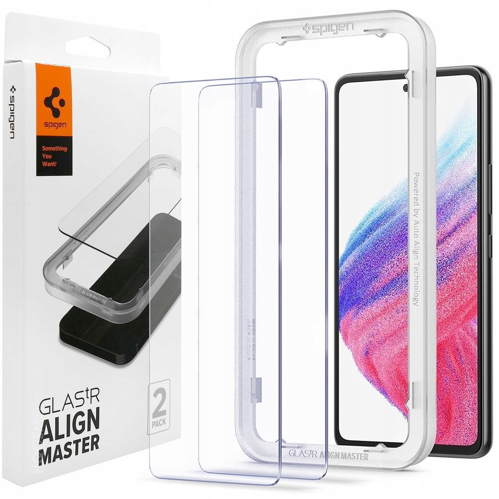 

Szkło na Ekran x2 do Samsung Galaxy A53 5G, Spigen