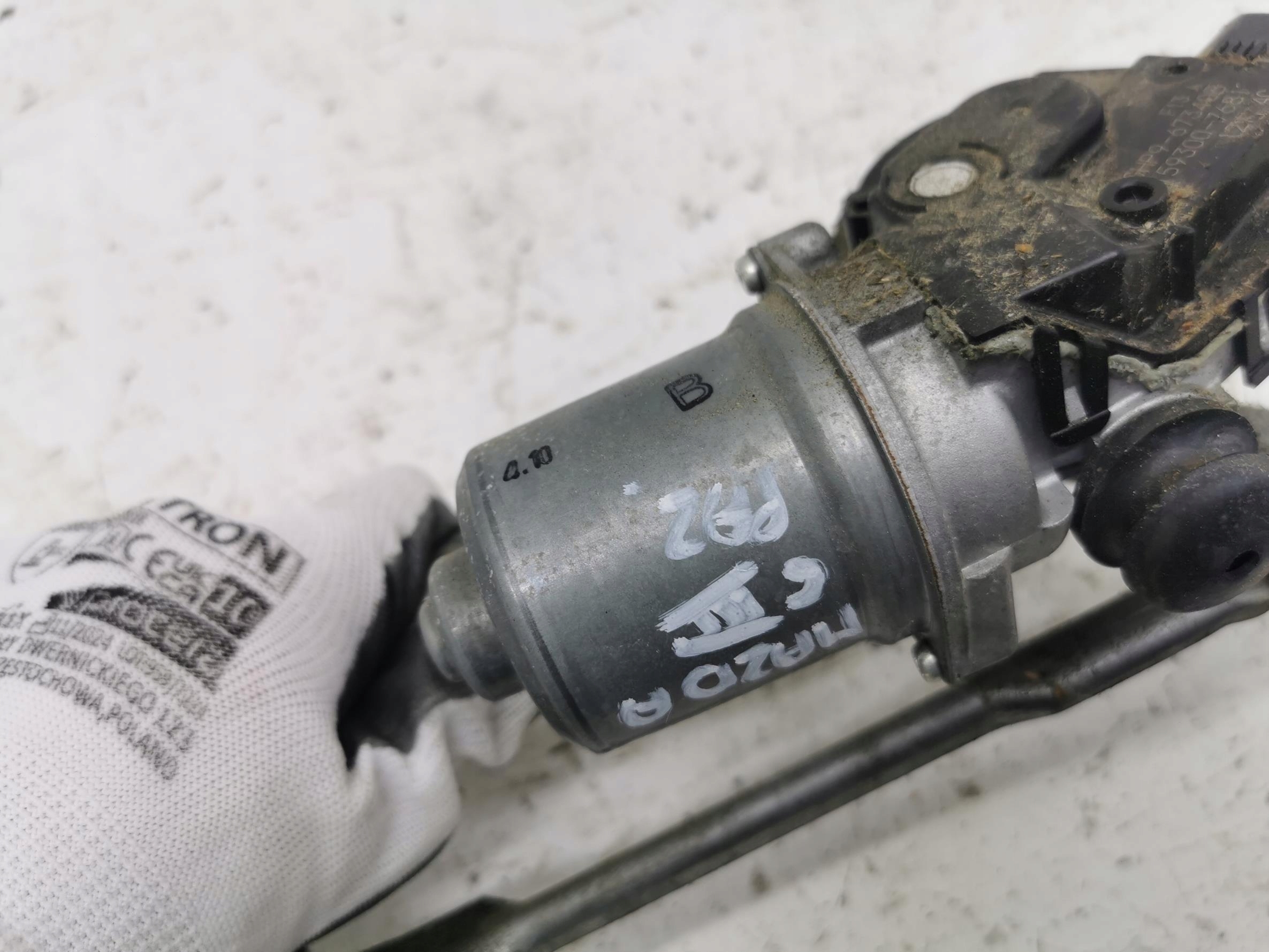 wiper mechanism front MAZDA 6 III LIFT GJ/GL