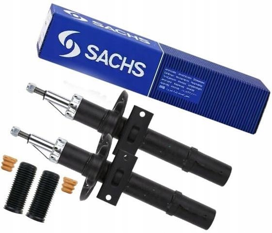 SACHS AMORTYZATORY+OSŁ PRZÓD VW POLO 9N 9A