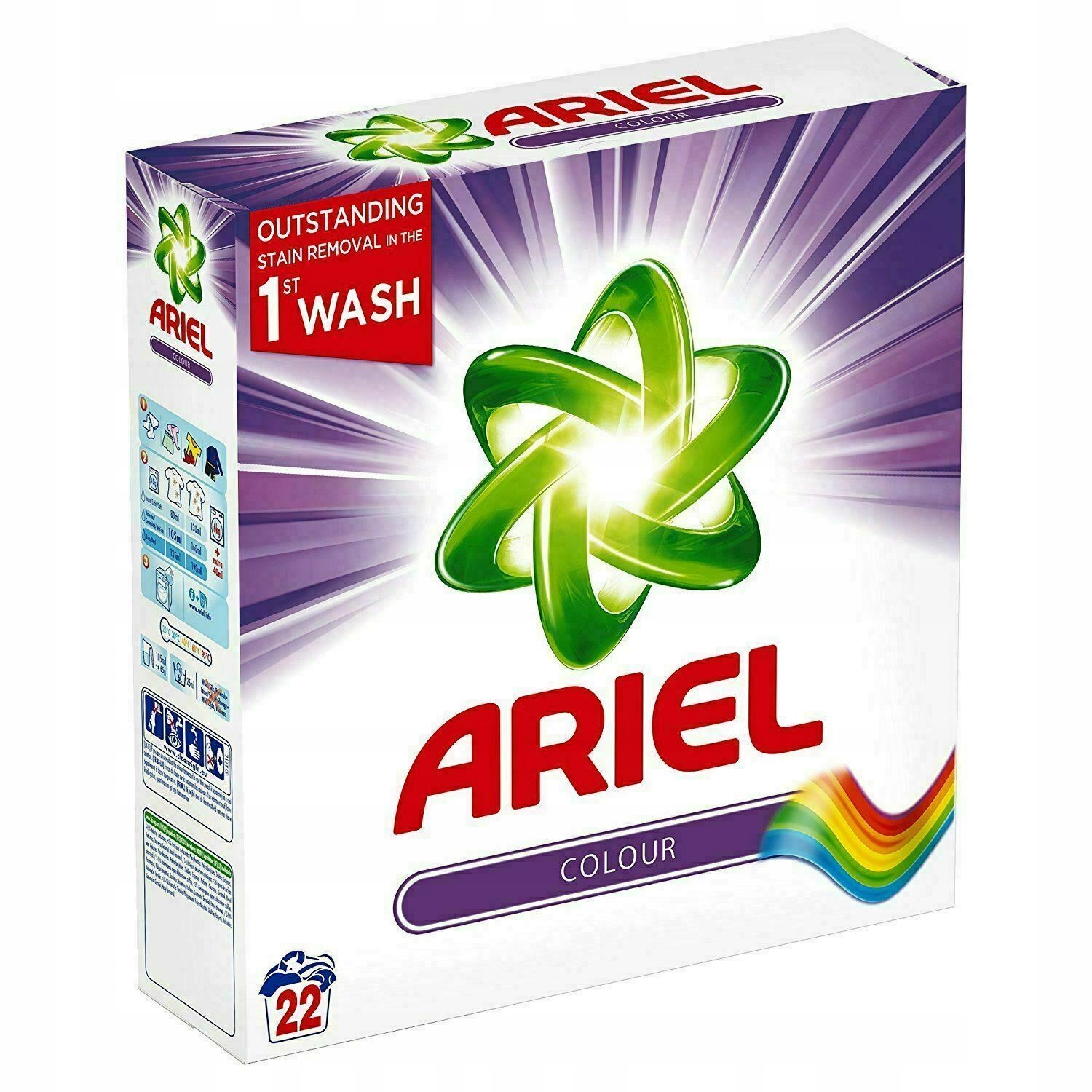 

Proszek do prania kolorów Ariel 1,43 kg 22 p. Uk