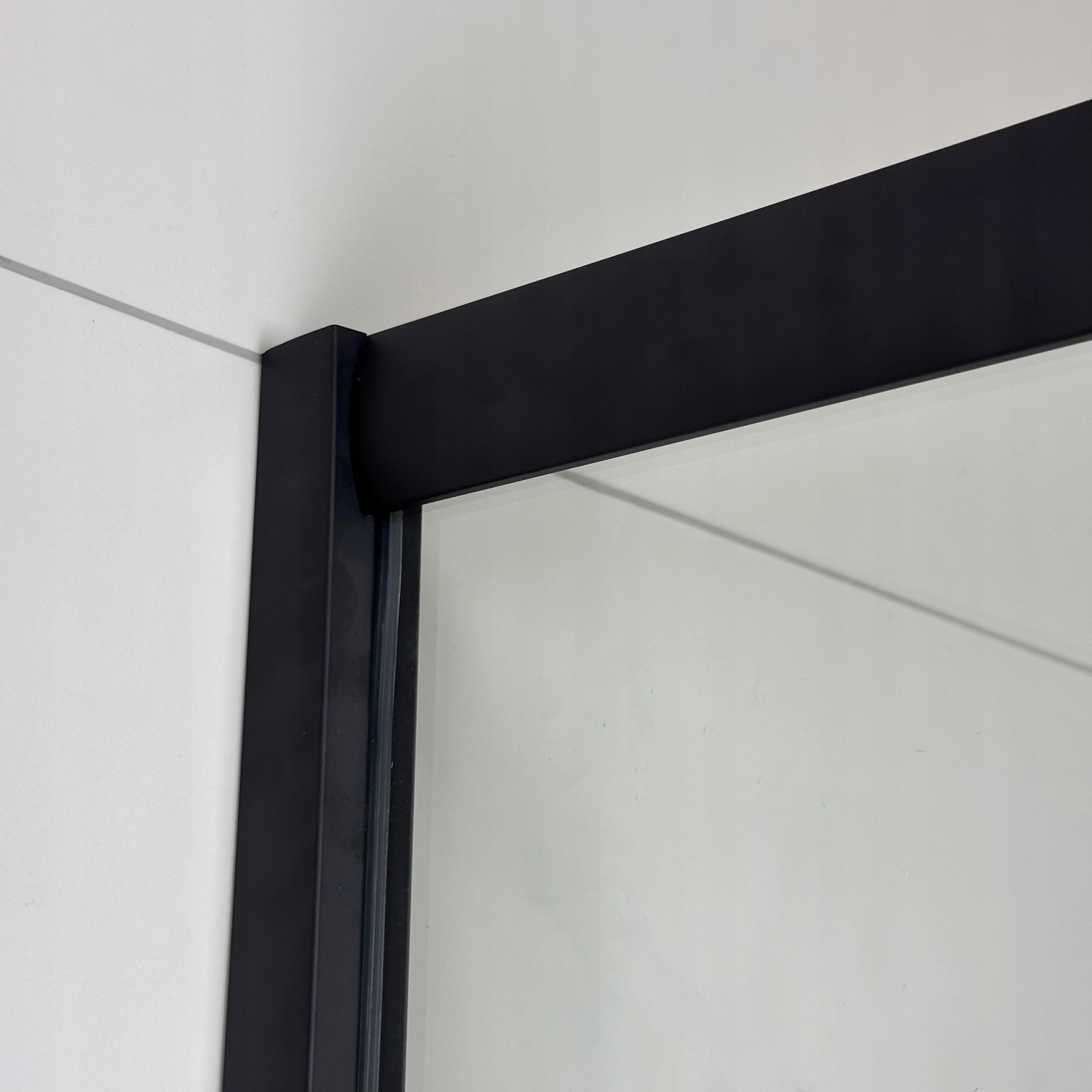 ❇️ Kabina Prysznicowa Pięciokątna Czarna 80 x 80 cm z Brodzikiem Slim 5 cm i Syfonem