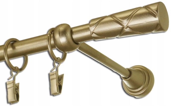 

Karnisze Metalowe Pojedyncze 200 cm fi 16 2,0m