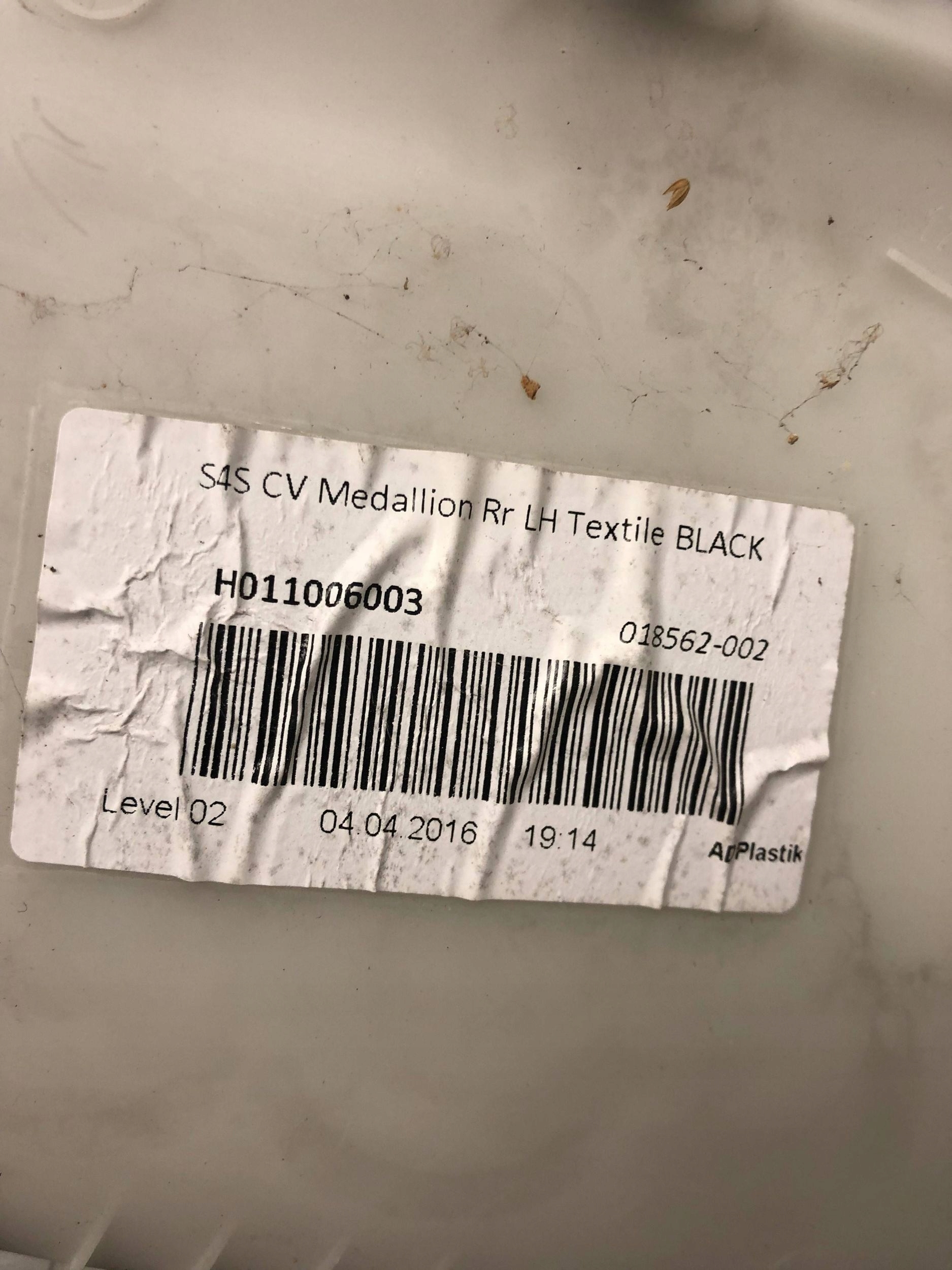 Seite Tür links heck SMART 453
