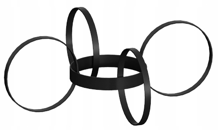 Obejma pionująca uniwersalna PP RICOM