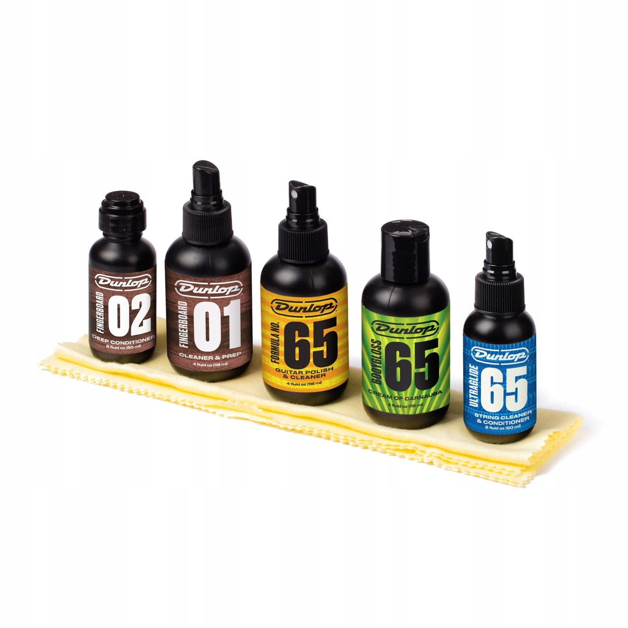 Podstrunica,gryf,struny Dunlop 6500 Sada přípravků pro údržbu kytar