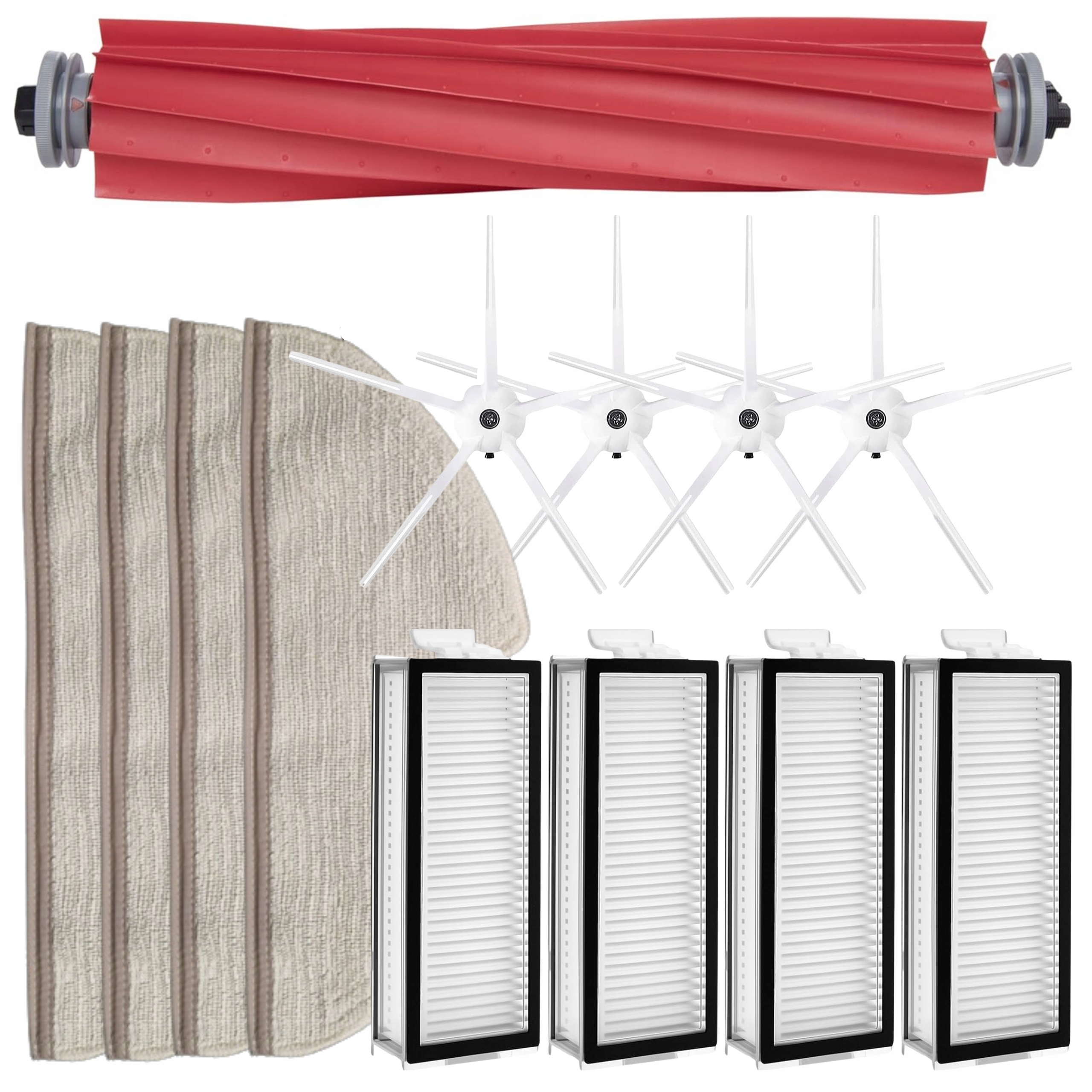 Velká sada pro Roborock Q7 Q7 Max Max Plus kartáče, filtry a mopy