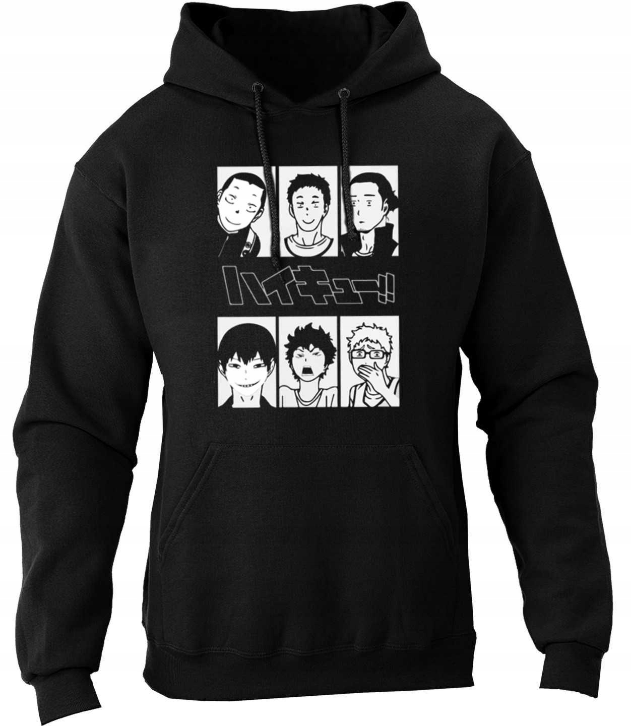 

Bluza z kapturem Karasuno Haikyuu Miyagi manga