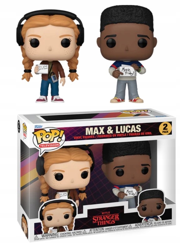 Funko Pop! Stranger Things S4 Pop Tv sada 2 figurek Max & Lucas