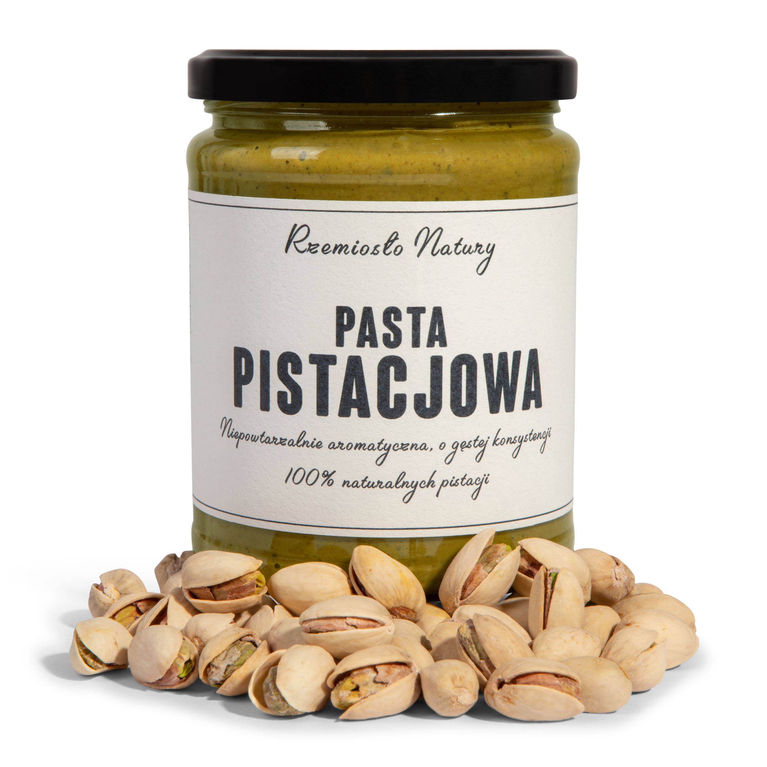 Pasta Pistacjowa 100% Z Pistacji 500g Rzemiosło Natury