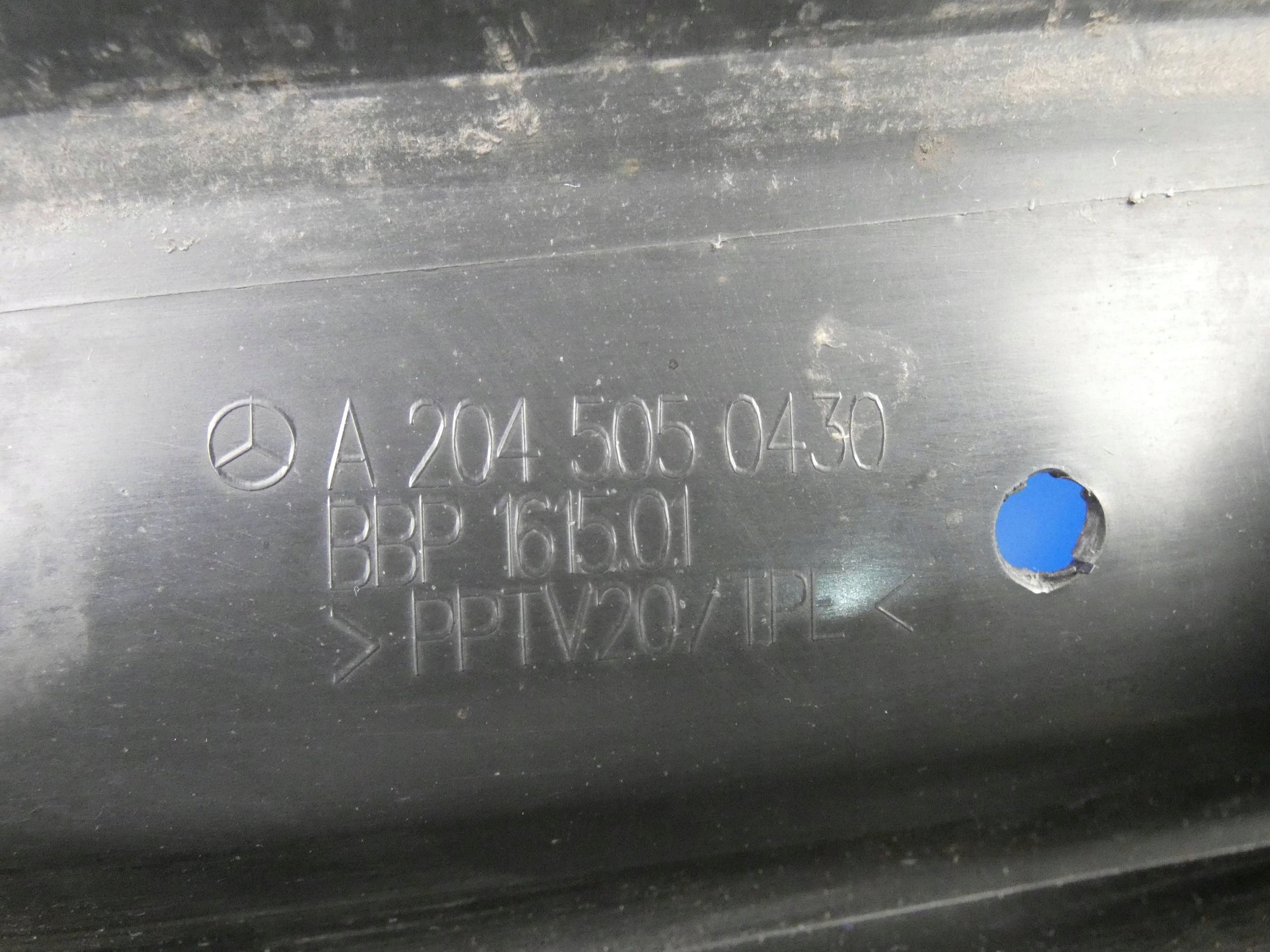 MERCEDES C KLASA W204 LIFT support panel for radiators pillar iron sider front