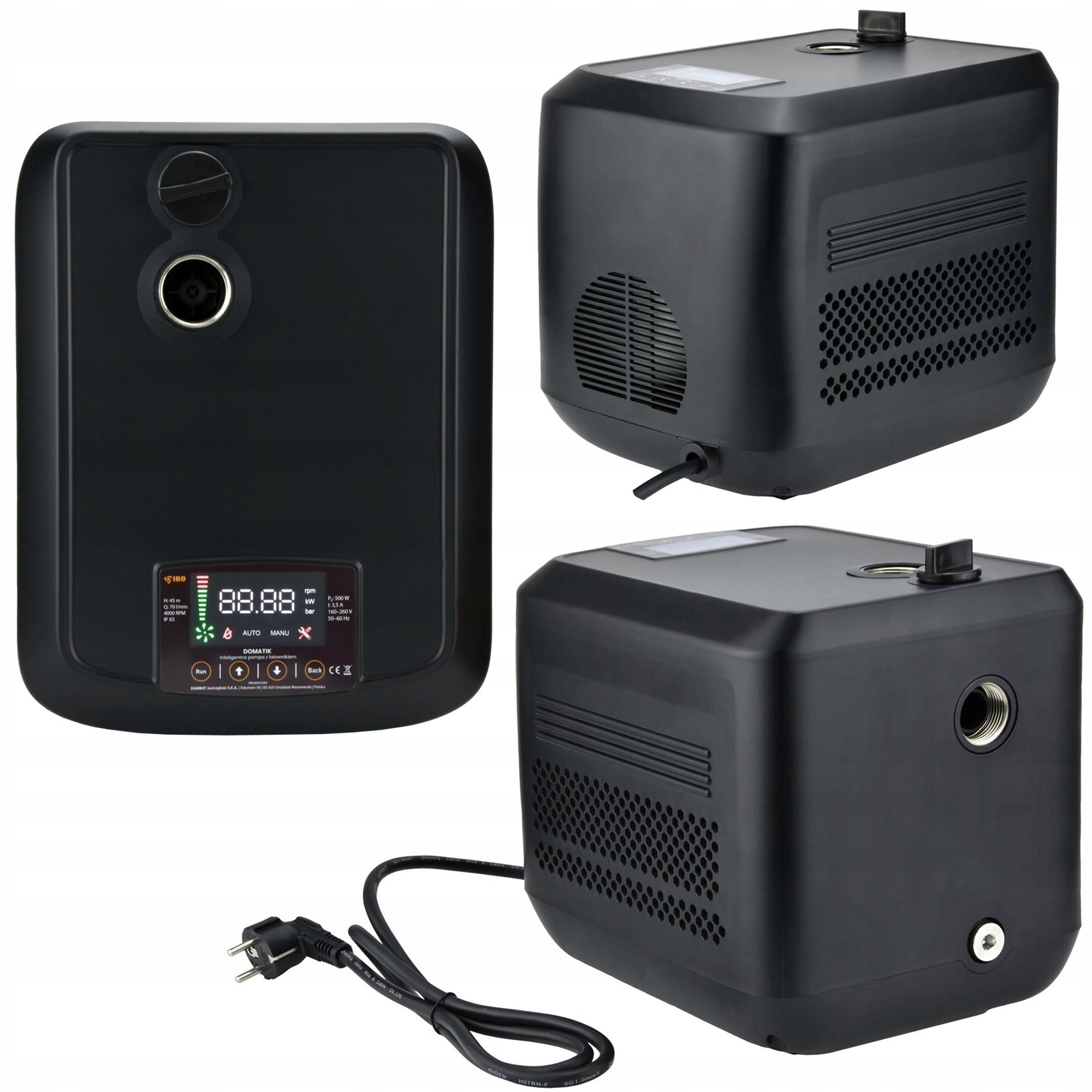 Inteligentná Vodná Pumpa S Meničom Domatik 550 W 230 V Ibo Tichá