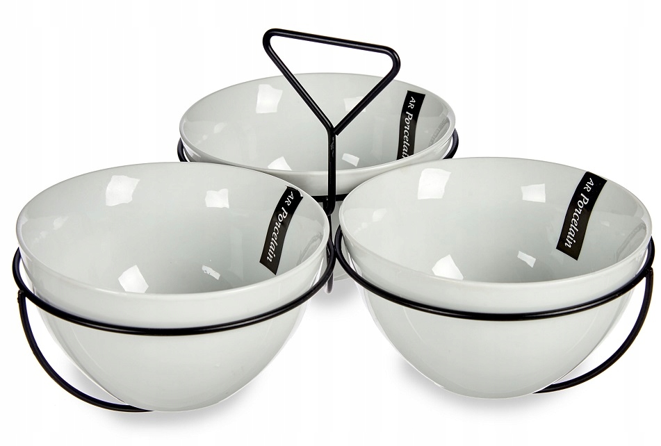 

Porcelanowe miski do serwowania zestaw 3 szt Ar