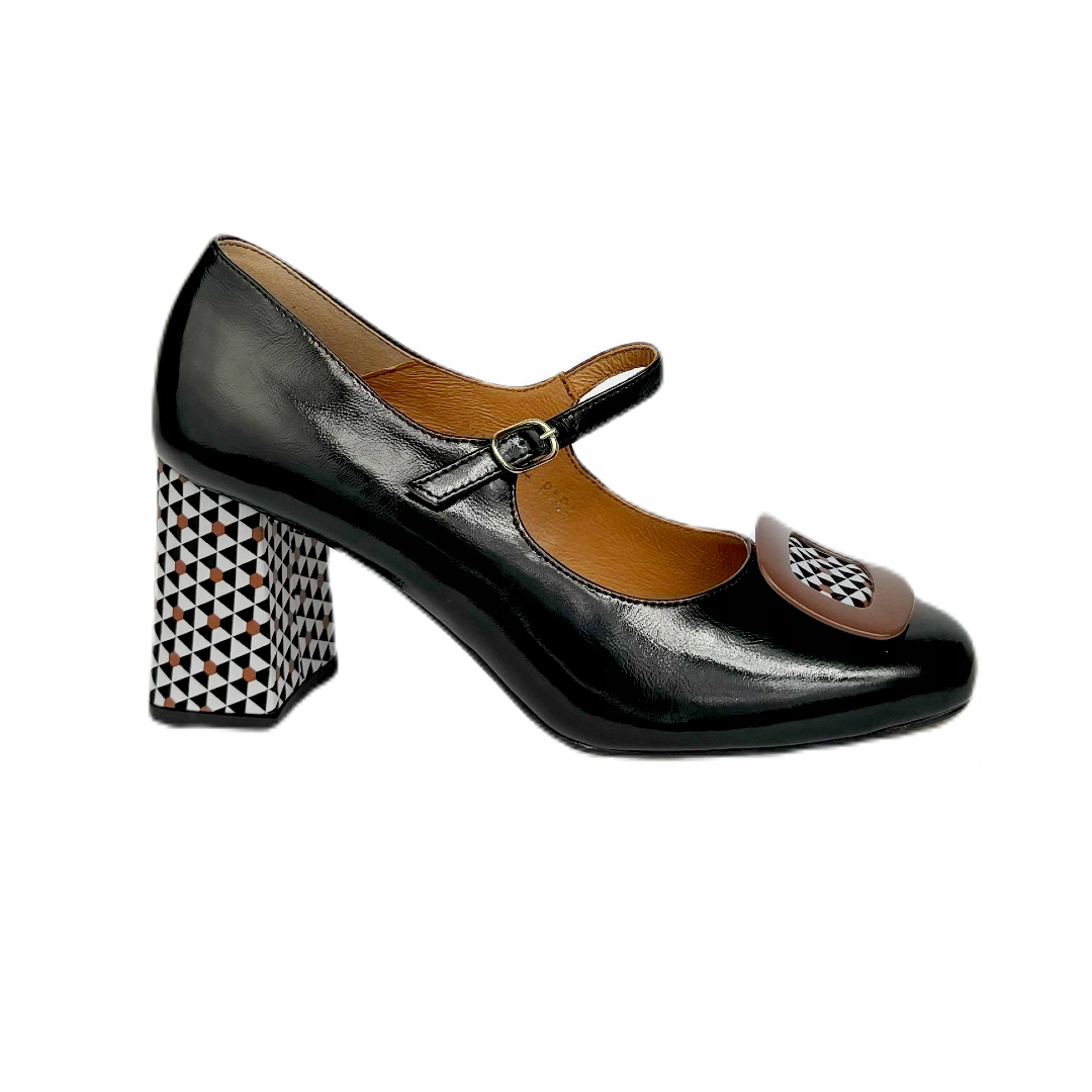 Dámské polobotky Higo 2764 Černé 287-TR480 35, Černá