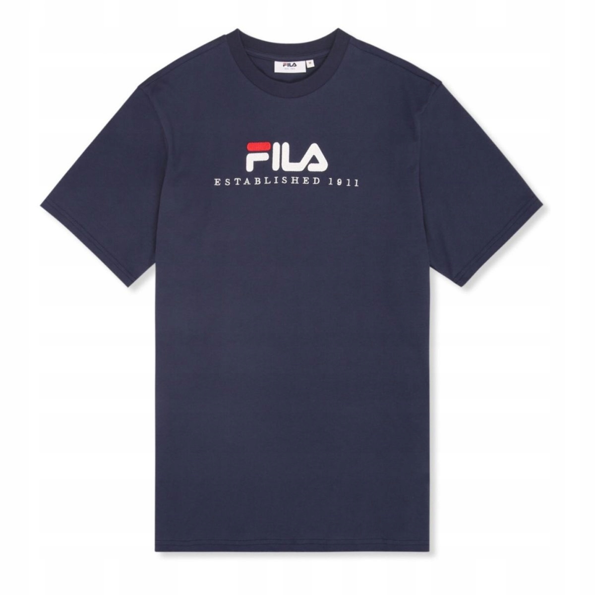 Fila pánské tričko Valsera Regular Logo T-shirt FAU0225.50004 M tmavě modrá
