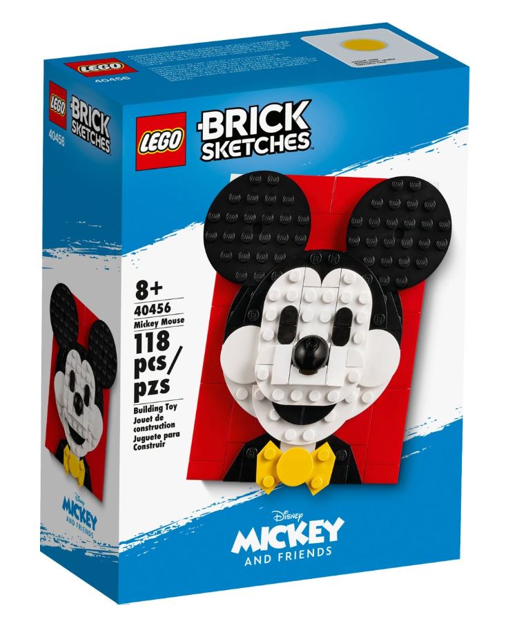 

Lego Brick Sketches 40456 Myszka Mickey Disney