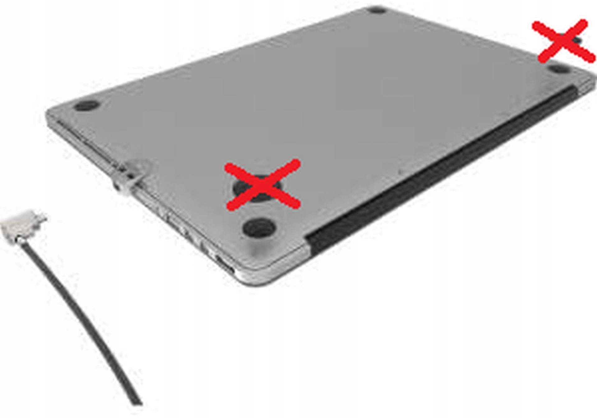 ZABEZPIECZENIE MACBOOKA AIR PRZEJŚCIÓWKĄ MACLOCKS Kod producenta 000MBALDGZ01