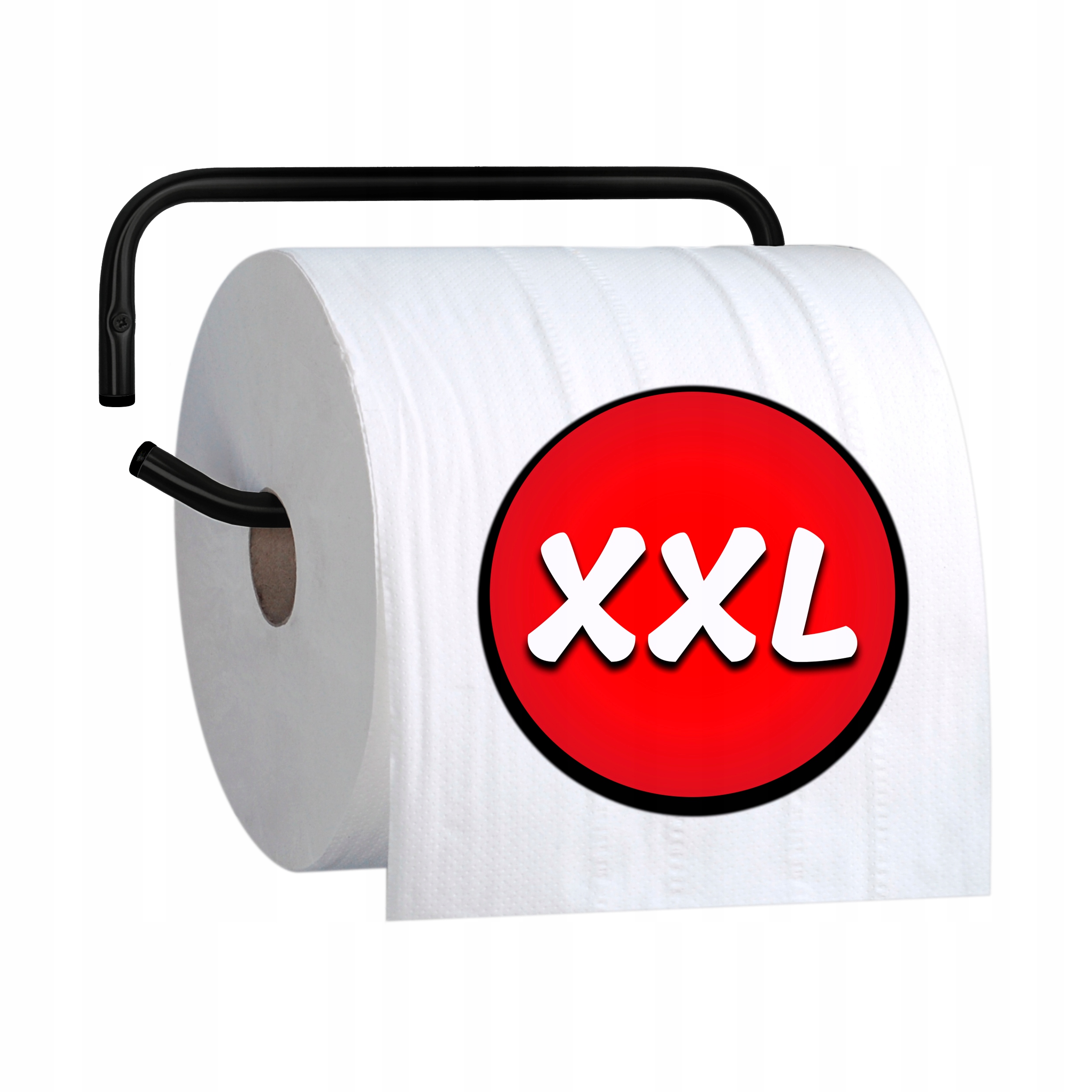

Wieszak uchwyt XXL na ręcznik papierowy WR04 czarn
