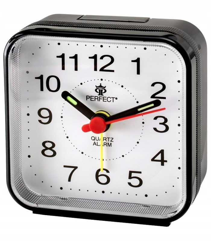 

Zegar Budzik kwarcowy Perfect Sq 883 malutki