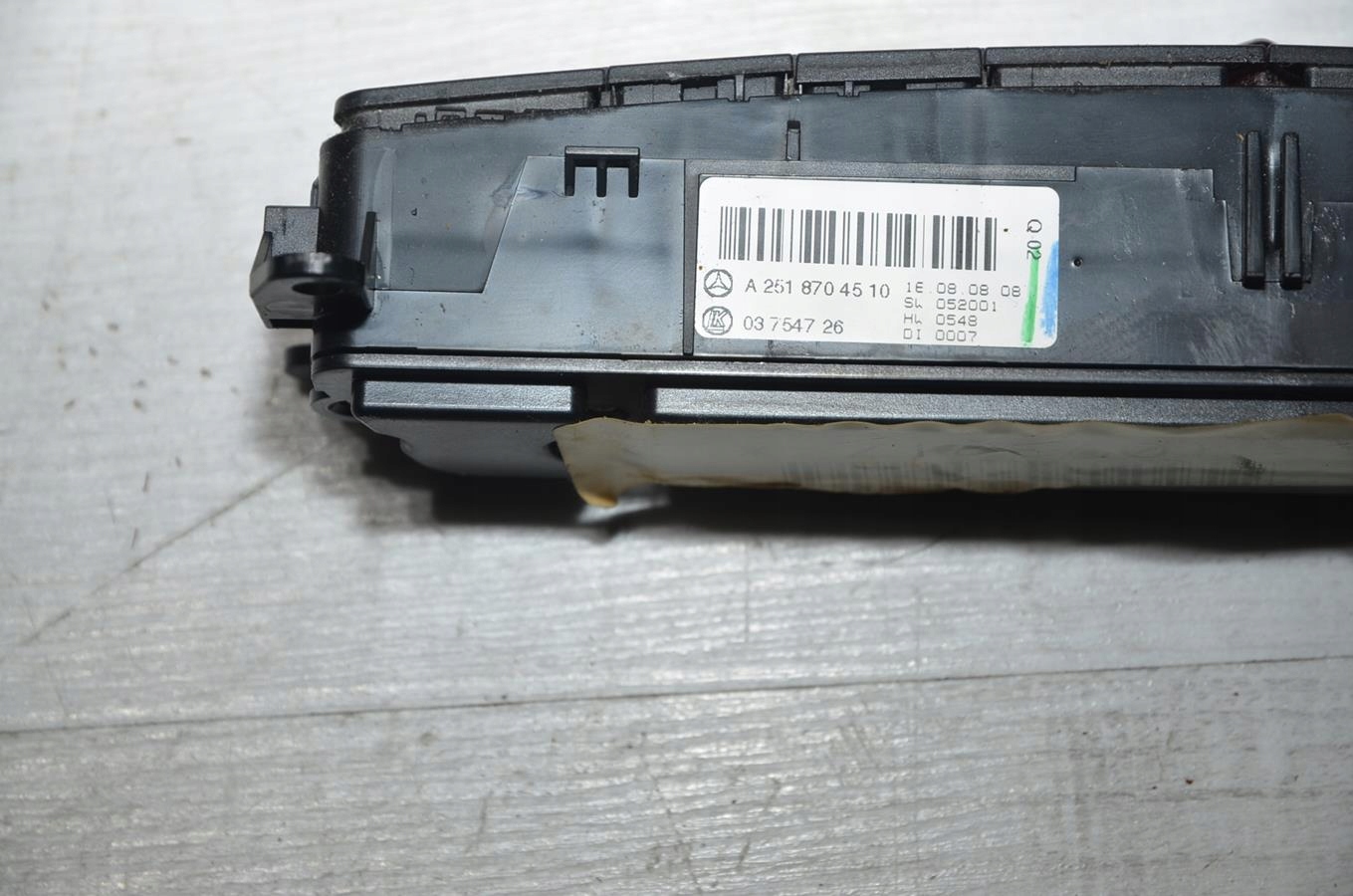 Panel des warnblickschalters Mercedes R-klasa W251